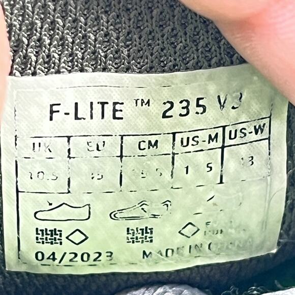 Inov 8 F Lite 235 V3 Gray Orange Cross Training Shoes Lace Up Men's Size 11.5 - Picture 10 of 11